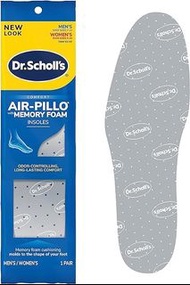 Dr. Scholl 爽健 - Air-Pillow with MEMORY FOAM 鞋墊 (男女合用)