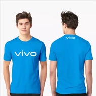 T-shirt Combed 30S Distro ViVO SMARTPHONE Handphone gadget plain custom children adults COD hp