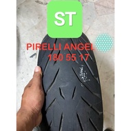 pirelli angel ST 180 55 ZR17 M/C (73W) original used superbike motorbike