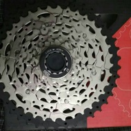 Cassette sprocket 8 speed raze 11-42T silver sprocket 42T