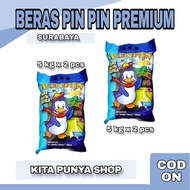 Beras Premium 5 kg 2 Pcs Pin Pin Crystal Putih - KITA PUNYA