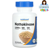 nutricost Nattokinase 2000 FU 120 Capsules