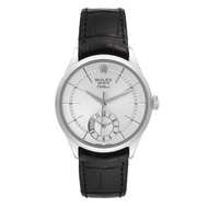 Rolex Rolex Cellini (Reference 50529). A 39mm white gold automatic wristwatch with dual time.