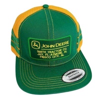 USA Vintage Trucker Cap John Deere Smith Tractor 3 Line