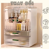 COSMETIC BOX Cosmetic Shelf Cosmetic Cabinet Cosmetic Shelf With High Quality Luxury Dustproof Lid