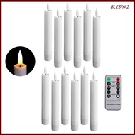 [Blesiya2] 12x LED Flameless Candles, Led Lamp Party Decorations, Control LED Candles Candles Light 