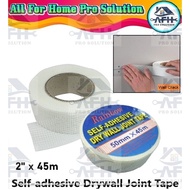 50MM (2" ) X 45m Self Adhesive Fibreglass Mesh Tape For Sealing Joint, Cracks & Holes