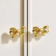 Bow Handle Cabinet Handle Light Luxury Brass Handle Creative Cabinet Handle Drawer Handle French Kit
