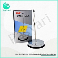 ZRM CR-7 Paper Punch Bon/Memo/Note Stainless Steel