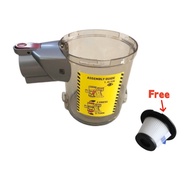 Dust Cup HEPA Filter Compatible for Airbot iRoom Supersonic CV-100 CV100 Handheld Vacuum Cleaner Acc