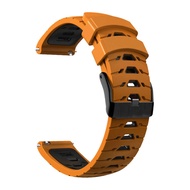 Zenia 20mm Skin-friendly Breathable Sport Silicone Watch Strap for Garmin Forerunner 70 170 165 245 