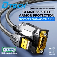Dtech USB to RS232 485 TTL Serial Cable Testing Tool 485 to USB Communication Cable 232 Converter US