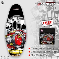 Crowot - Seat COVER Motorcycle Seat COVER PRINT UNIVERSAL AEROX BEAT VARIO Moslem MIO NMAX FINO REVO ANTI Claw Cat/TH8
