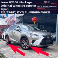 Lexus NX300 NX200t Original Wheels/Sportrim Japan 225/65/R17,17X7J Aluminium Wheels, Michelin Tyre I