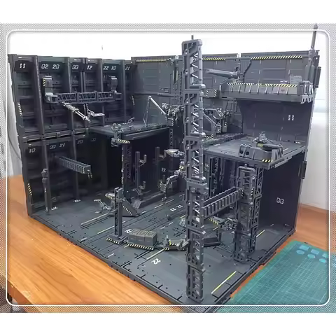 Domain Base Gnaku Rack Free Combine Organizer 1/100 CG RG/MG/P Model Action Figures Hobby Building B