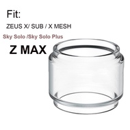 Bubble Glass Tube for Zeus X Mesh ZEUS SUB Dual Z Max Sky Solo Plus Itank Target GEN X