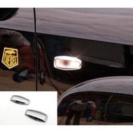 JR-佳睿精品 2005-2011 Hyundai Tucson 改裝 鍍鉻方向燈框 葉子板側燈框 電鍍銀