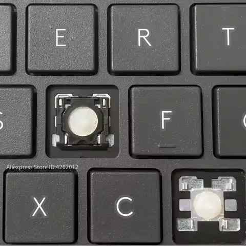 Grey Replacement Keyboard Laptop KEY & Clips For Logitech K580 K470 W A S F Z X J K M B V H S T X Z 