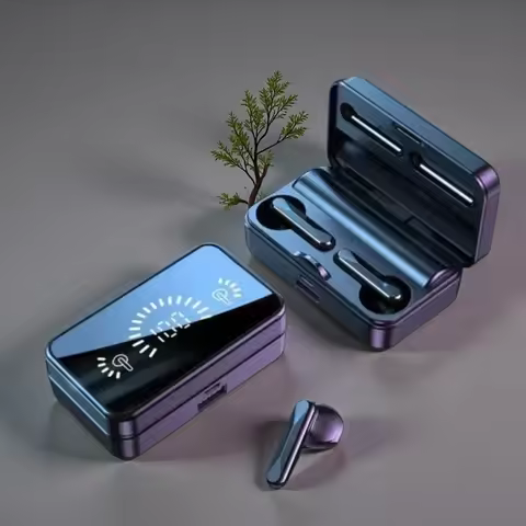 S20 TWS Bluetooth-Compatible Earphones Stereo Sport Headset Waterproof Wireless Headphone 3500mAh Ch