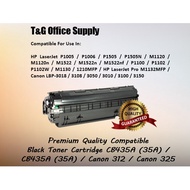 Compatible Black Toner Cartridge CE285A (85A) / CB435A (35A) / Canon 312 / Canon 325
