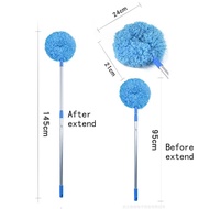 Ceiling Fan Duster【Absorb Dust】Home Necessary!! Save Strength 【IN STOCK】Adjustable Telescopic Removable Washable Super Cilia Superfine Fiber Ceiling Fan Duster Wall Cabinet Clean