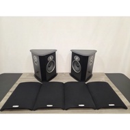 sg60 promo ready stock polk audio fxi a6 surround speaker 1 pair 1 year warranty retail $1499