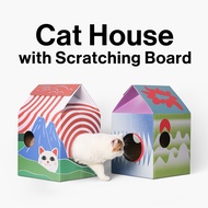 Pidan Cat Scratcher Fuji House