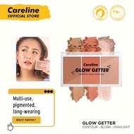 CARELINE GLOW GETTER [Multi use, Palette, Blush on, Highlighter, Contour]