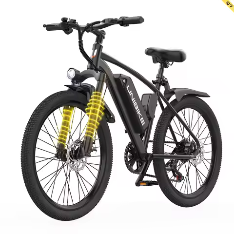 Aairsk Q7 Adult E-bike 26 Inch Fat Tire E-Mountain bike Off-road Electric bicycle 400W Motor 36V 10A