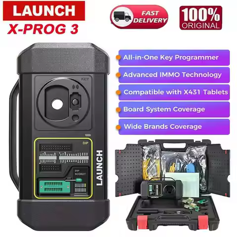 LAUNCH X431 X-PROG 3 Car Key Programmer Immobilizer Smart Keys Remote Key programmer tool For X431 P