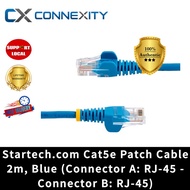 Startech.com Cat5e Patch Cable 2m Rj45 to Rj45 Cable Cat 5e Cable Ethernet Cable Cat 5e| Rj45 Connec
