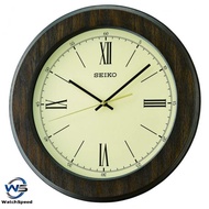 Seiko Clocks Round Seiko Quartz Battery Wall Clock QXA682B