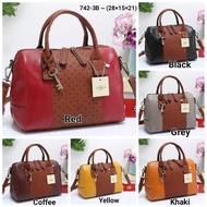 Tas Fossil Jori Laser Semprem Kulit Jeruk
