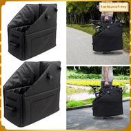 [TachiuwadcMY] Folding Bike Storage Box Zipper Practical Dustproof Car Trunk Storage Box Portable Bi
