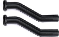 Tuckaner 2pcs 596163 Vacuum Hose for John Deere D125 D130 D140 D160 D170 Lawn Mower Tractor Replaces