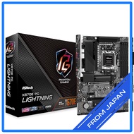 ASRock Motherboard X670E PG Lightning Compatible with AMD Ryzen 7000 Series CPU (Socket AM5) X670E A