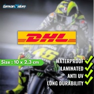 STICKER MOTO SPONSOR RACING DHL