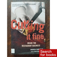 240 English books Cutting It Fine Second-hand