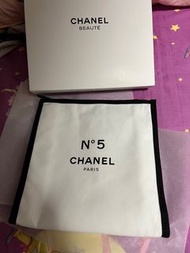 Chanel cosmetic pouch bag 化妝袋贈品