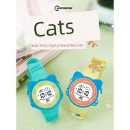 kids watch watch Children Watch Kindergarten Elementary School Students Cartoon Cat Cat Watch Electr