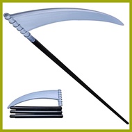 ❃ ∠ ❀ 4-Section Splicing Grim Reaper Scythe Demon Trident Toy Halloween Cosplay Props VCTF