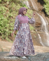 PROMO // REZITHA MIDI DRESS NADHEERA LUXURY // BAJU GAMIS WANITA TERBARU // MIDI DRESS TERBARU // MIDI DRESS REMAJA