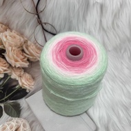 500g Gradient Seven Star Blanket 3ply Soft Deer Velvet Yarn Mohair