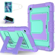 Suitable for Samsung tab A9 plus 37cm Tablet Protective Case A9+Silicone Shock-resistant Bracket Thr