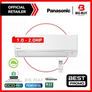 Panasonic 1.0HP/ 1.5HP / 2.0HP Standard Inverter R32 Air Conditioner CS-PU9XKH-1 / CS-PU12XKH / CS-P