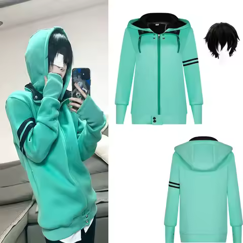 Anime Kaneki Ken Cosplay Costume Hoodie Tokyo Ghoul Ken Adult Daily Wearing Jacket Halloween Christm