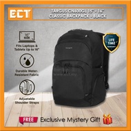 Targus CN600GL 15" - 16" Classic Backpack - Black
