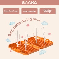Sooka Baby Milk Bottle Rack /Baby Bottle Drying/Pacifier Bottle Drying Rack