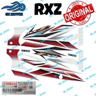 Yamaha RXZ Catalyzer Stripe Body Sticker Graphic Merah Chili Putih VRC BWC 5PV4 Red White HLY 5PV-FG