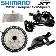 Shimano DEORE XT M8100 Groupset MTB Mountain Bike 1x12-Speed 51T SL+RD+CS+CN M8100 shifter Rear Dera